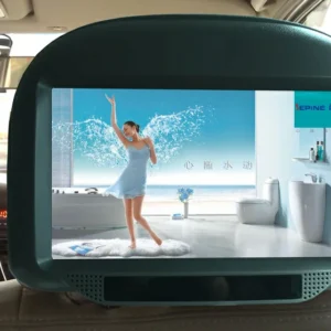 pTaxi009 headrest advertising player