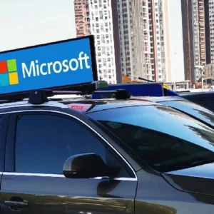 Taxi Roof Advertising dTaxi960 Double Side Top Sign