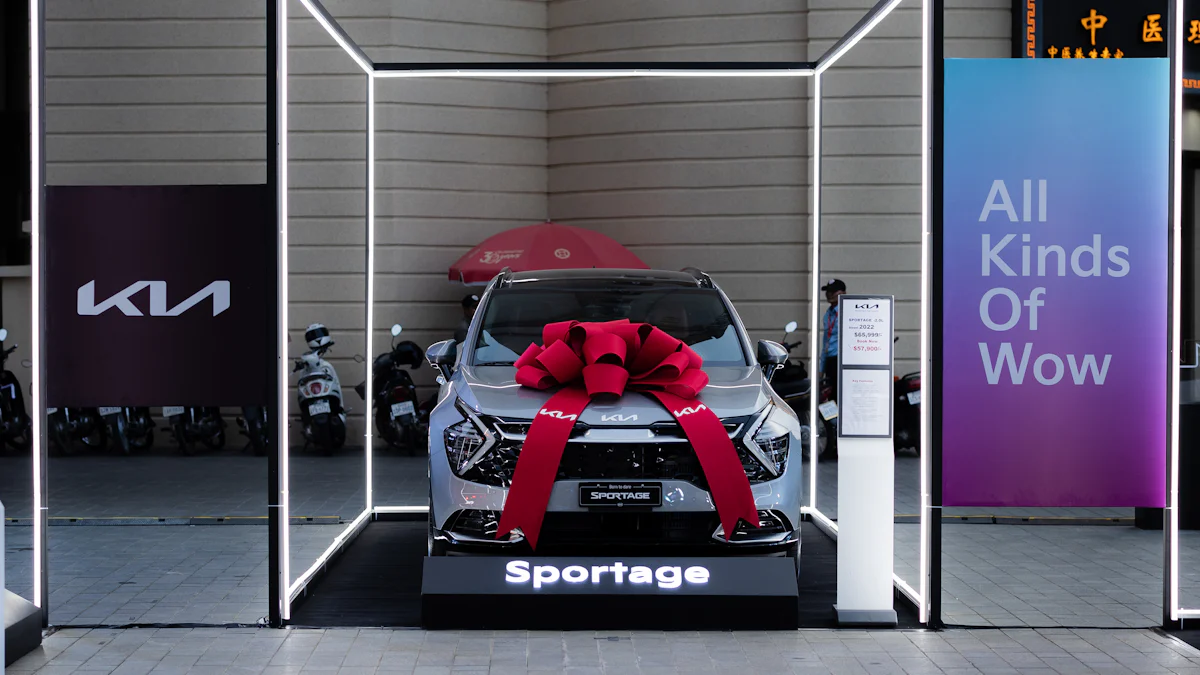 5 Ways LED Car Display Screens Enhance Automotive Advertising