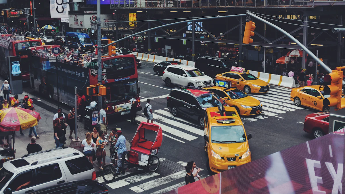 Impact of Traffic on Taxi Advertising: Strategies for Urban Areas